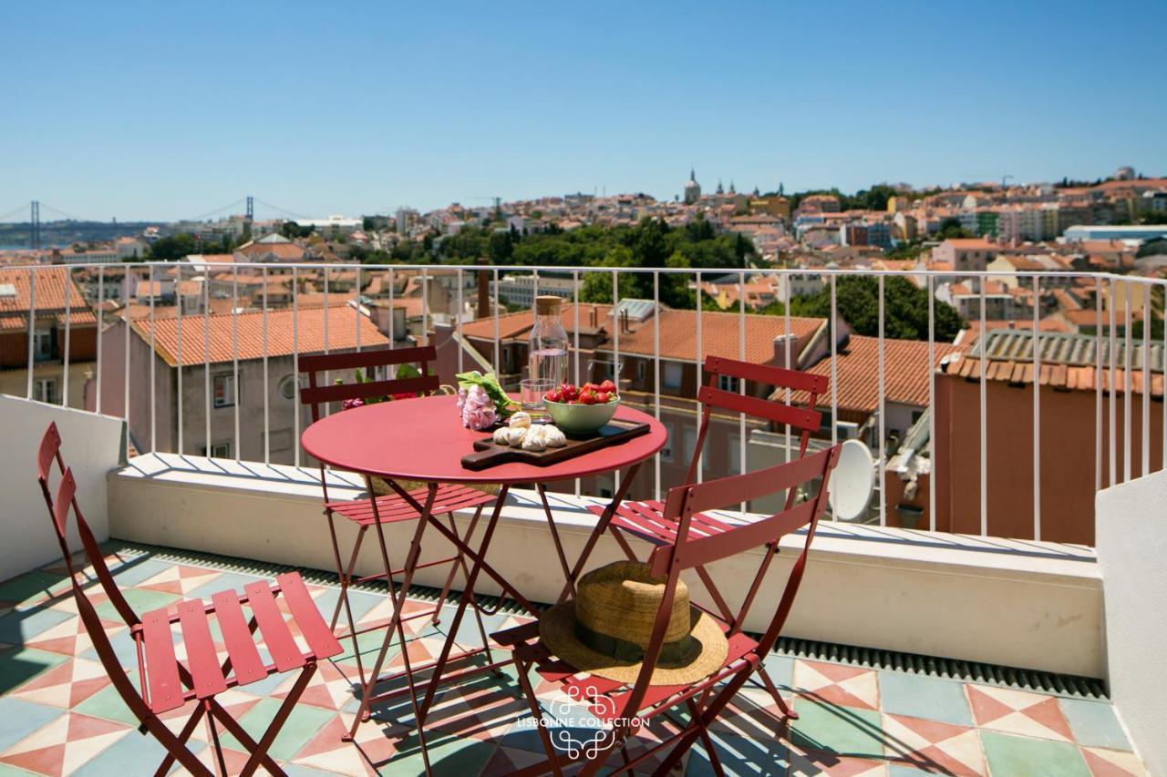 Central Rooftop Apartment By Lovelystay Lisboa Exterior foto